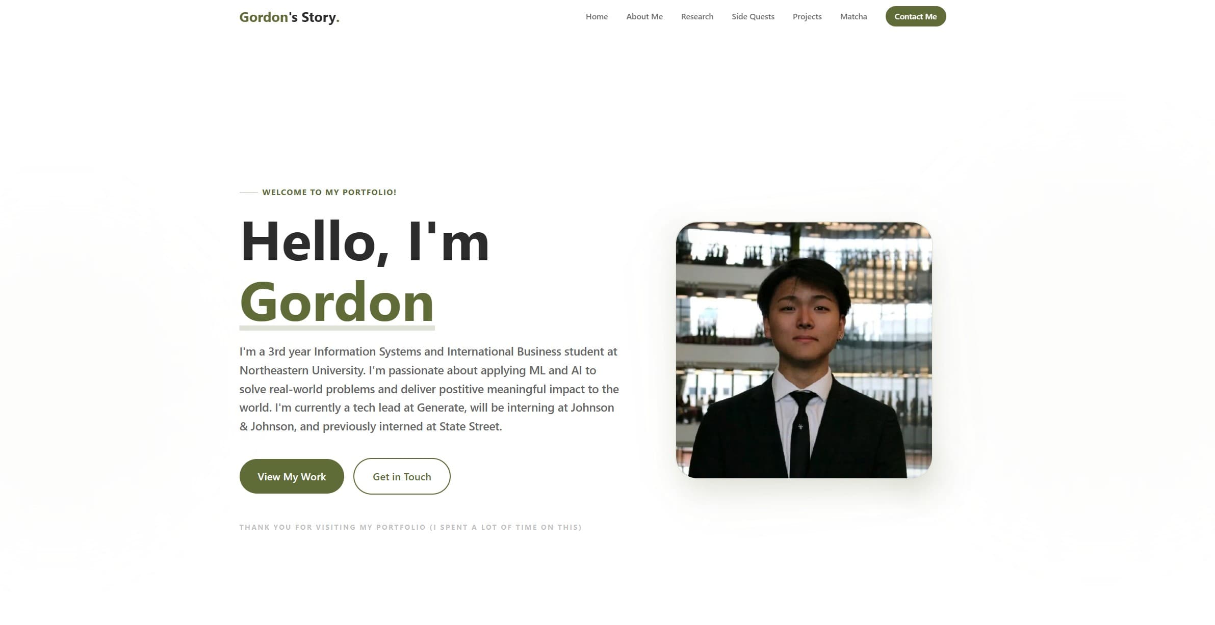 Portfolio Website